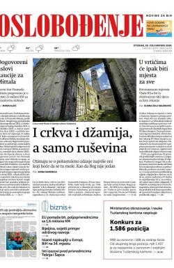 Oslobođenje - broj 26103, 30. jul 2019.