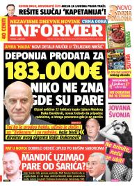 Informer CG - broj 583, 3. apr 2014.