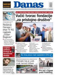 Danas - broj 8422, 20. okt 2020.