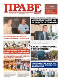 Prave novine, Lazarevac - broj 79, 13. sep 2013.
