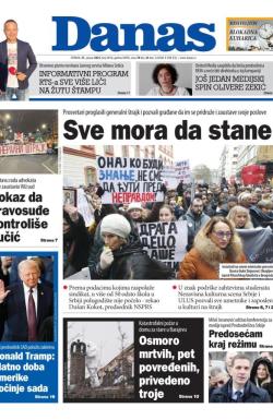 Danas - broj 9818, 21. jan 2025.