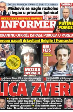 Informer - broj 1080, 17. nov 2015.
