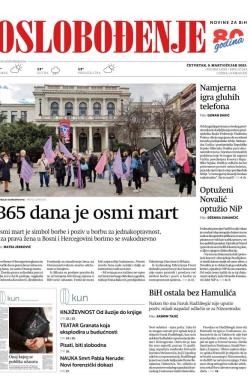 Oslobođenje - broj 27243, 9. mar 2023.