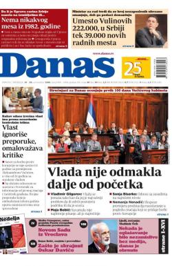 Danas - broj 6991-6992, 19. nov 2016.