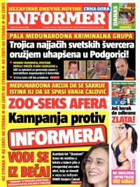 Informer CG - broj 803, 19. dec 2014.
