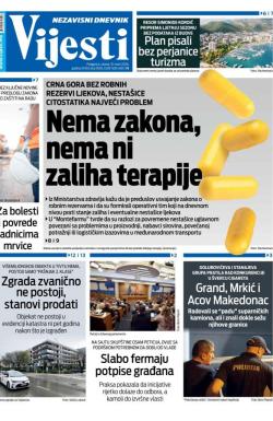 Vijesti - broj 10025, 31. mar 2026.
