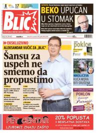 Blic - broj 6380, 15. nov 2014.