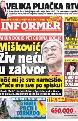 Informer - broj 1260, 21. jun 2016.