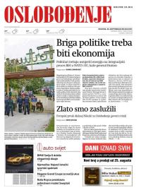 Oslobođenje - broj 25438, 20. sep 2017.