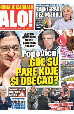 Alo - broj 3478, 30. okt 2017.