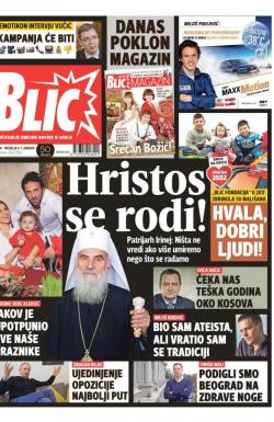 Blic - broj 7506, 6. jan 2018.