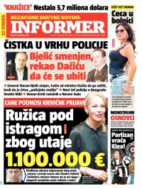 Informer - broj 421, 20. sep 2013.