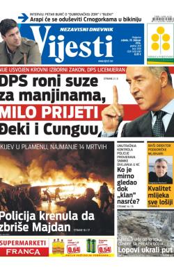 Vijesti - broj 5709, 19. feb 2014.