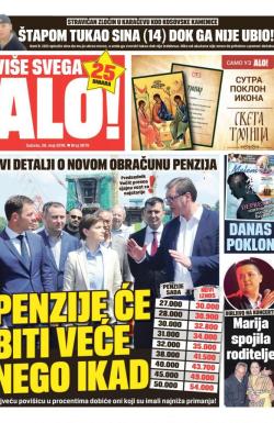 Alo - broj 3679, 26. maj 2018.