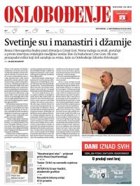 Oslobođenje - broj 26472, 3. sep 2020.