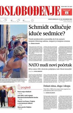 Oslobođenje - broj 27050, 23. jul 2022.