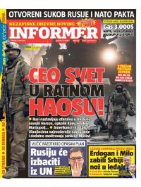Informer - broj 3001, 3. mar 2022.