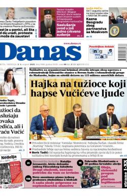 Danas - broj 9980, 2. avg 2025.