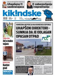 Kikindske - broj 1012, 6. jul 2018.