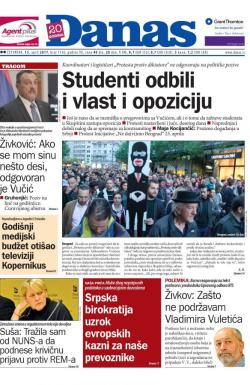 Danas - broj 7136, 13. apr 2017.