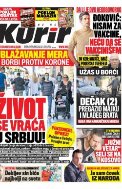 Kurir - broj 2222, 21. apr 2020.