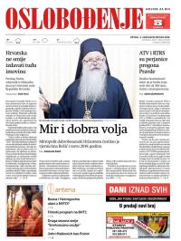 Oslobođenje - broj 25899, 4. jan 2019.
