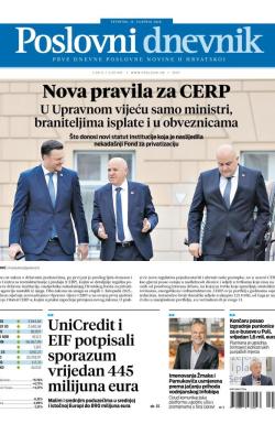 Poslovni Dnevnik - broj 5507, 15. jan 2026.