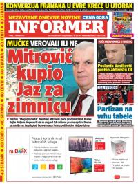 Informer CG - broj 1041, 2. okt 2015.