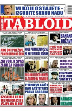 Tabloid - broj 178, 7. jan 2021.