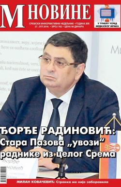 M Novine, Sr. Mitrovica - broj 762, 27. jul 2016.