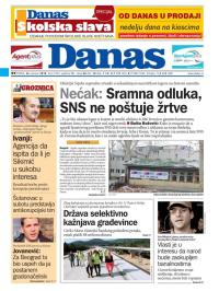 Danas - broj 7424, 26. jan 2018.