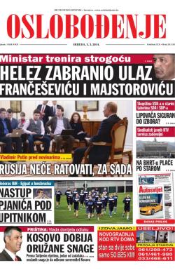 Oslobođenje - broj 24.155, 5. mar 2014.