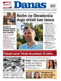 Danas - broj 8087, 20. nov 2019.