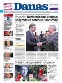 Danas - broj 6679, 12. jan 2016.