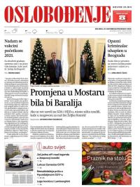 Oslobođenje - broj 26566, 23. dec 2020.