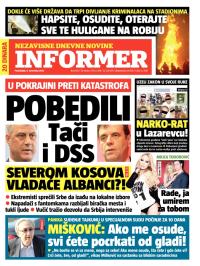 Informer - broj 459, 4. nov 2013.