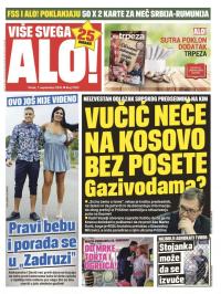 Alo - broj 3783, 7. sep 2018.
