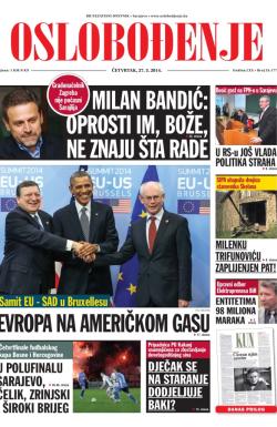 Oslobođenje - broj 24.177, 27. mar 2014.