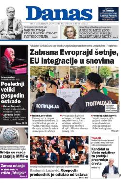 Danas - broj 9100, 14. sep 2022.