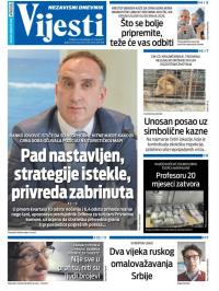 Vijesti - broj 9723, 26. maj 2025.