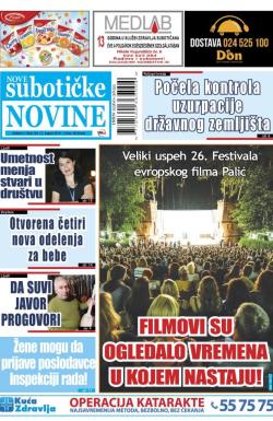 Nove Subotičke novine - broj 126, 2. avg 2019.