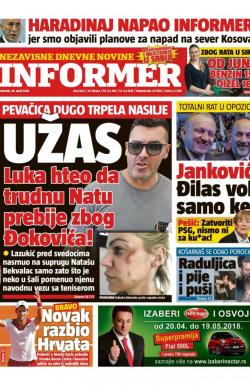 Informer - broj 1821, 19. apr 2018.