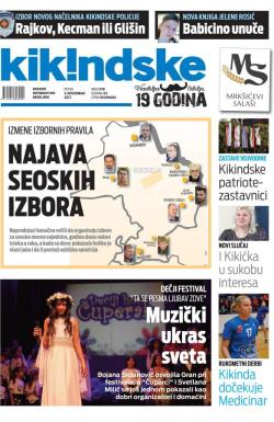Kikindske - broj 978, 3. nov 2017.