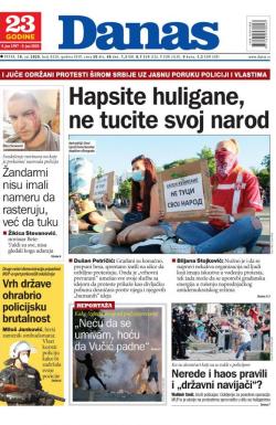 Danas - broj 8320, 10. jul 2020.