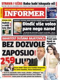 Informer - broj 262, 15. mar 2013.