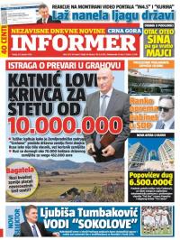 Informer CG - broj 1131, 20. jan 2016.