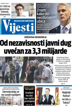 Vijesti - broj 9019, 29. maj 2023.