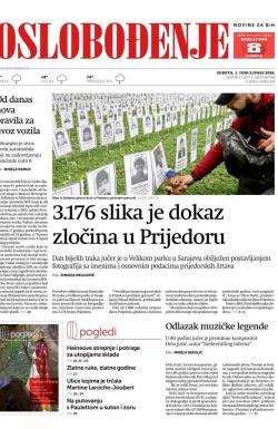 Oslobođenje - broj 26045, 1. jun 2019.