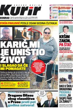 Kurir - broj 3650, 22. nov 2013.