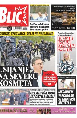 Blic - broj 8825, 22. sep 2021.